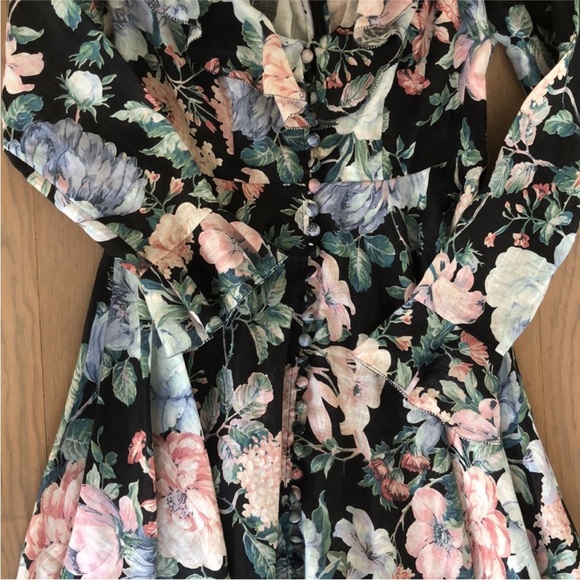 Zimmermann Floral Ruffle Dress - Picture 8 of 10